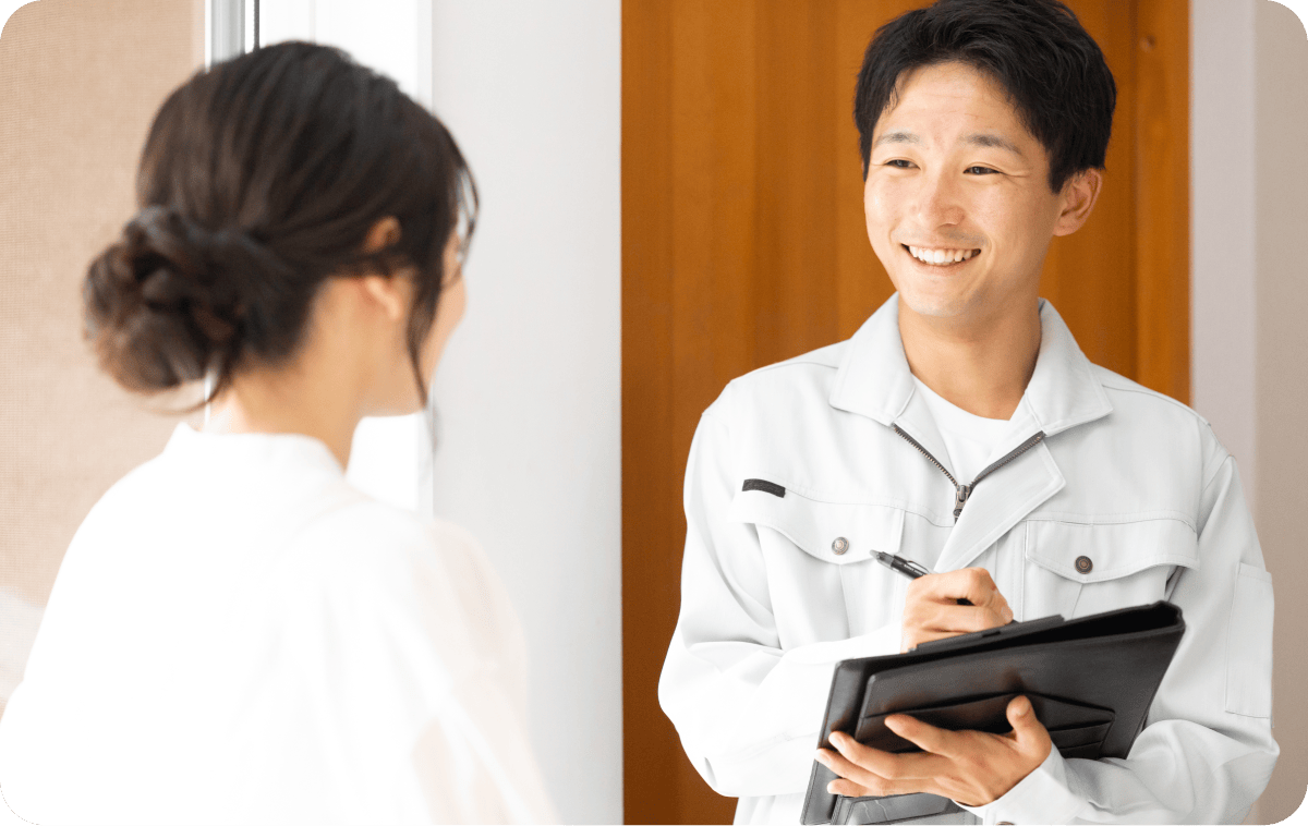 『お湯が出ない』あとはお任せください