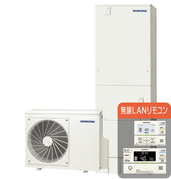 コロナ CHP-E37AY5K エコキュート フルオート 【交換工事セット】