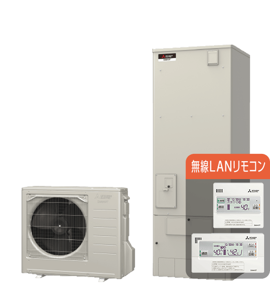 三菱 SRT-B376U-PV おひさまエコキュート フルオート 【交換工事セット】