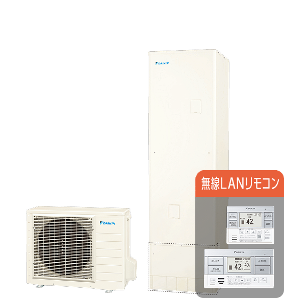 ダイキン EQA37ZSV エコキュート フルオート 【交換工事セット】