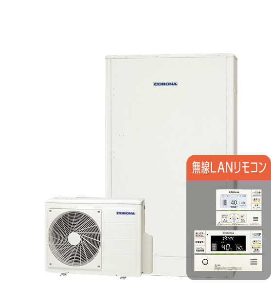 コロナ CHP-E372AZ1 エコキュート フルオート 【交換工事セット】