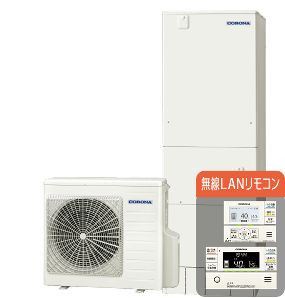 コロナ CHP-E37AY5 エコキュート フルオート【交換工事セット】